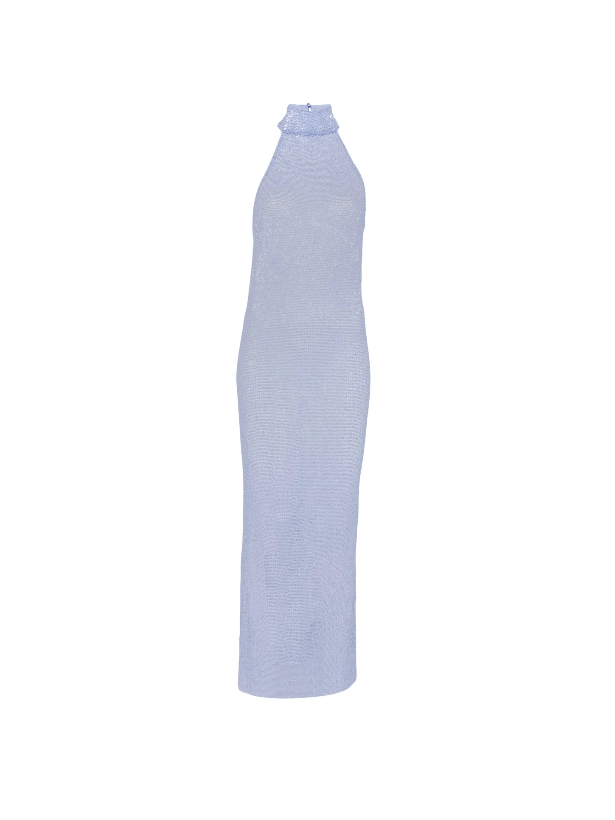 L'idee L'idee Casablanca Sequin-embellished Maxi Dress
