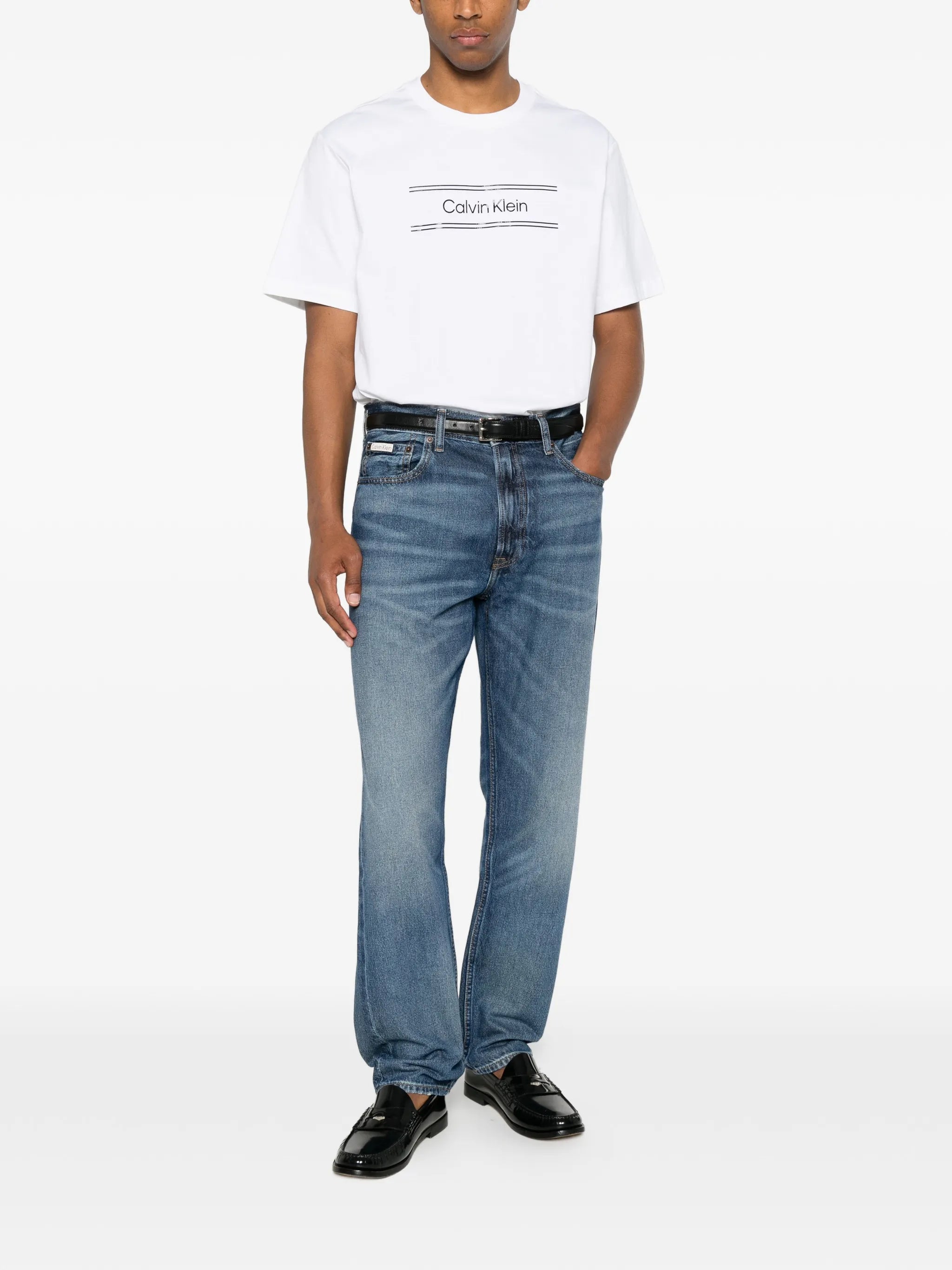 Calvin Klein Calvin Klein Logo-print T-shirt, view 2