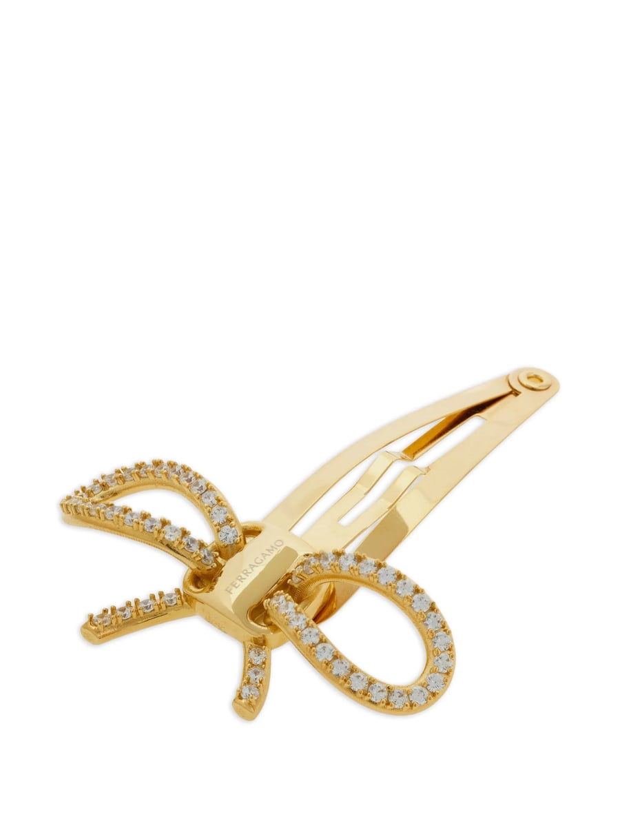 Ferragamo Ferragamo Vara Bow Hair Clip, view 3