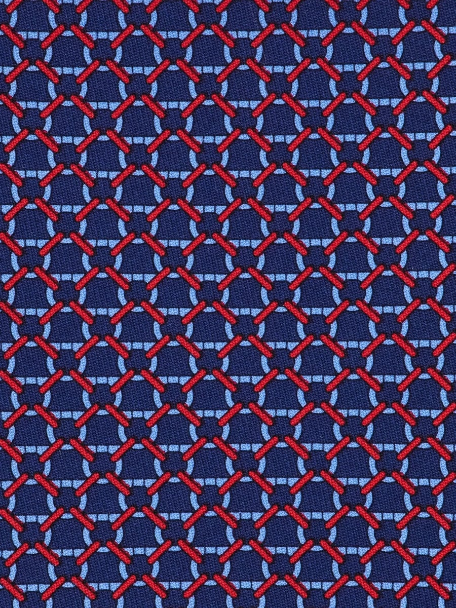 Ferragamo Ferragamo Link Print Silk Tie, view 2