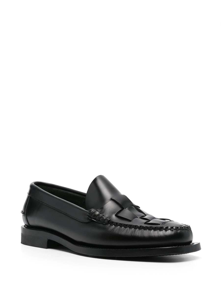 Hereu Hereu Nombela Interwoven Leather Loafers, view 2