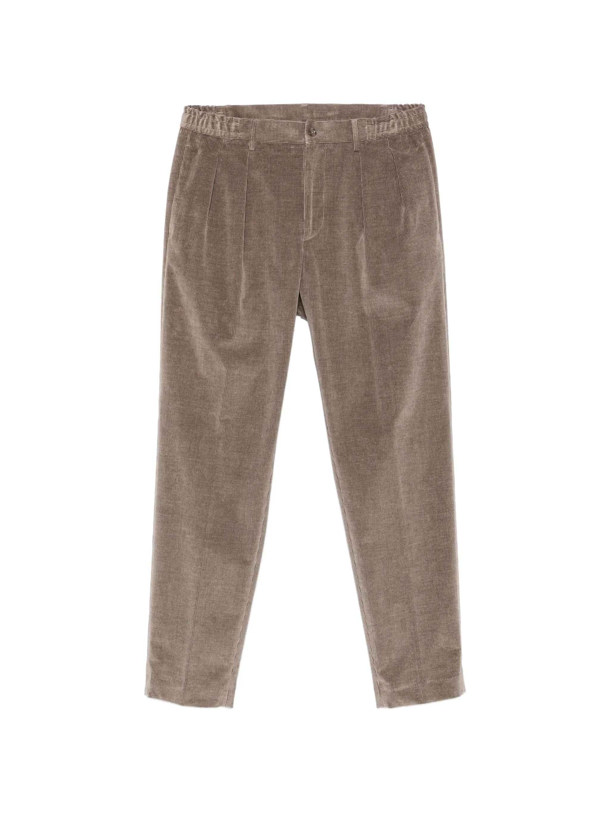 Tagliatore Tagliatore Pleated Corduroy Trousers
