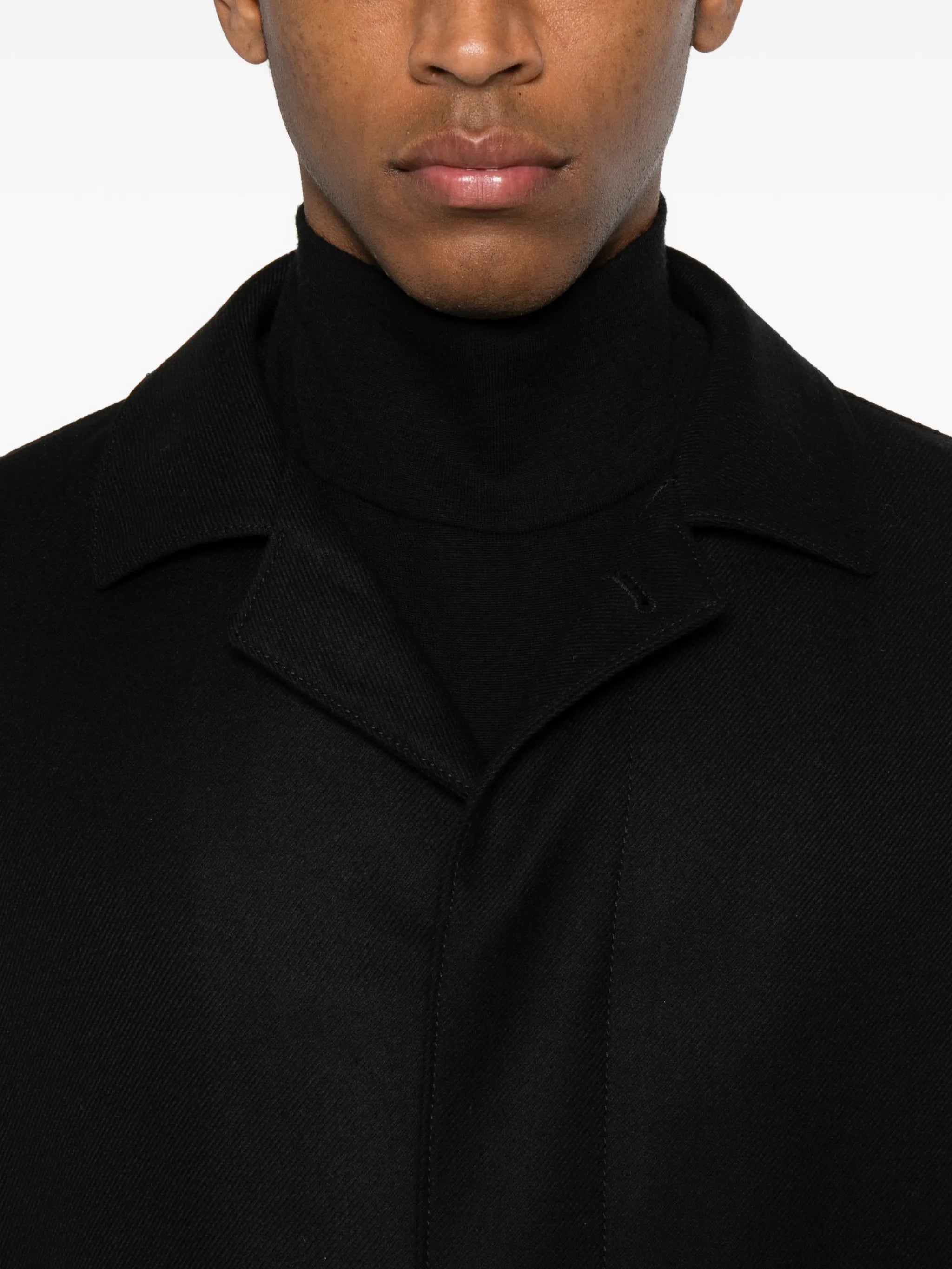 Tagliatore Tagliatore Single-breasted Twill-weave Coat, view 2