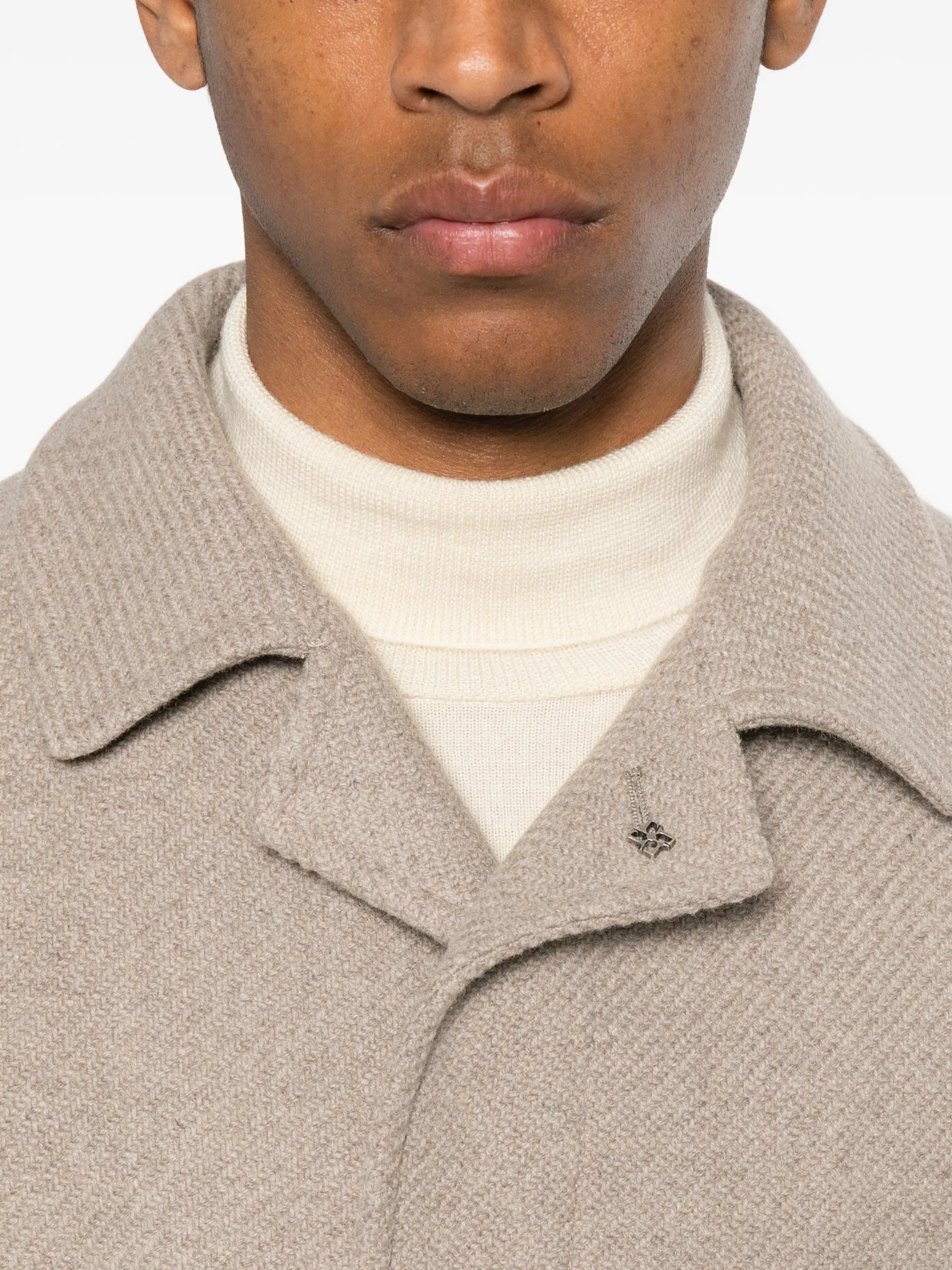Tagliatore Tagliatore Belted Coat, view 2