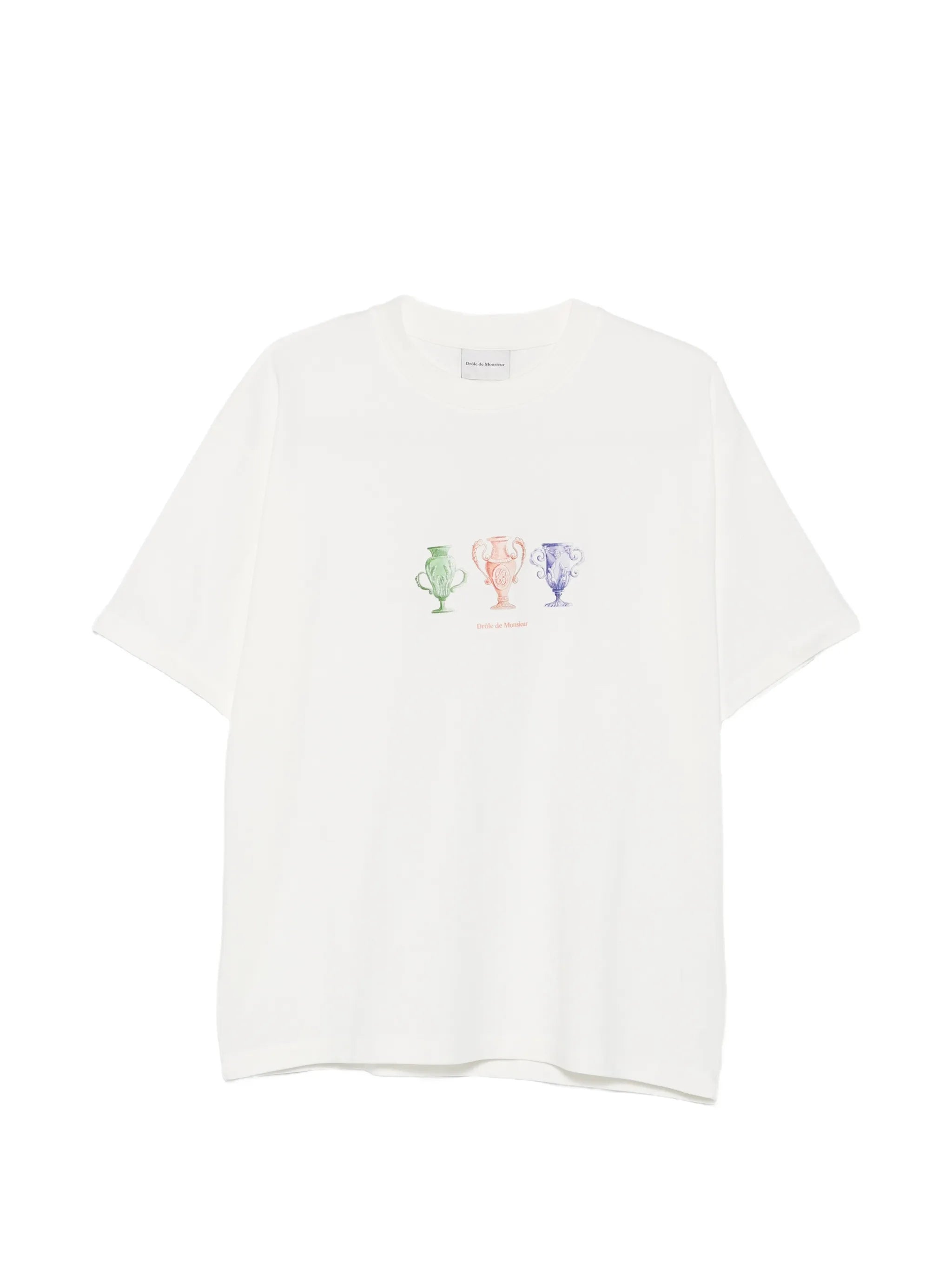 Drole De Monsieur Drole De Monsieur Graphic-print Cotton T-shirt