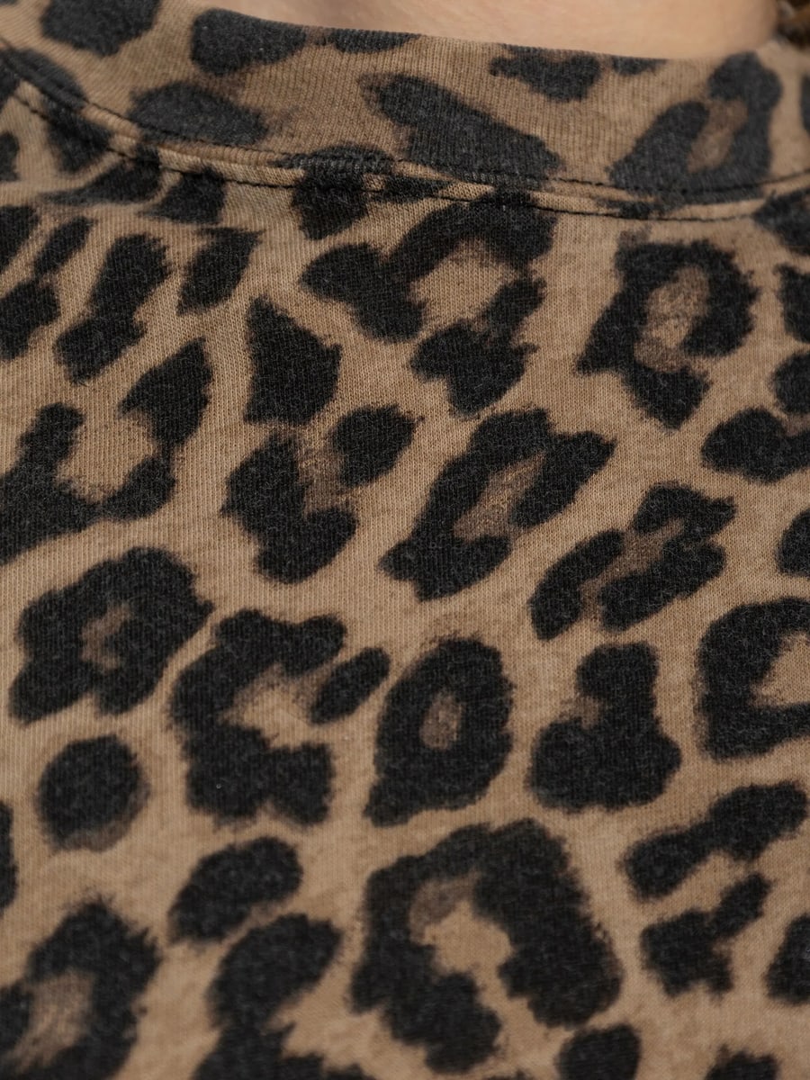 Anine Bing Anine Bing Leopard-print T-shirt, view 4
