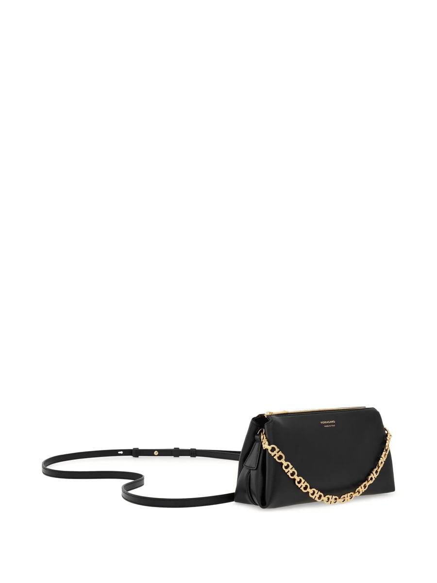 Ferragamo Ferragamo Gancini Chain Mini Bag, view 4