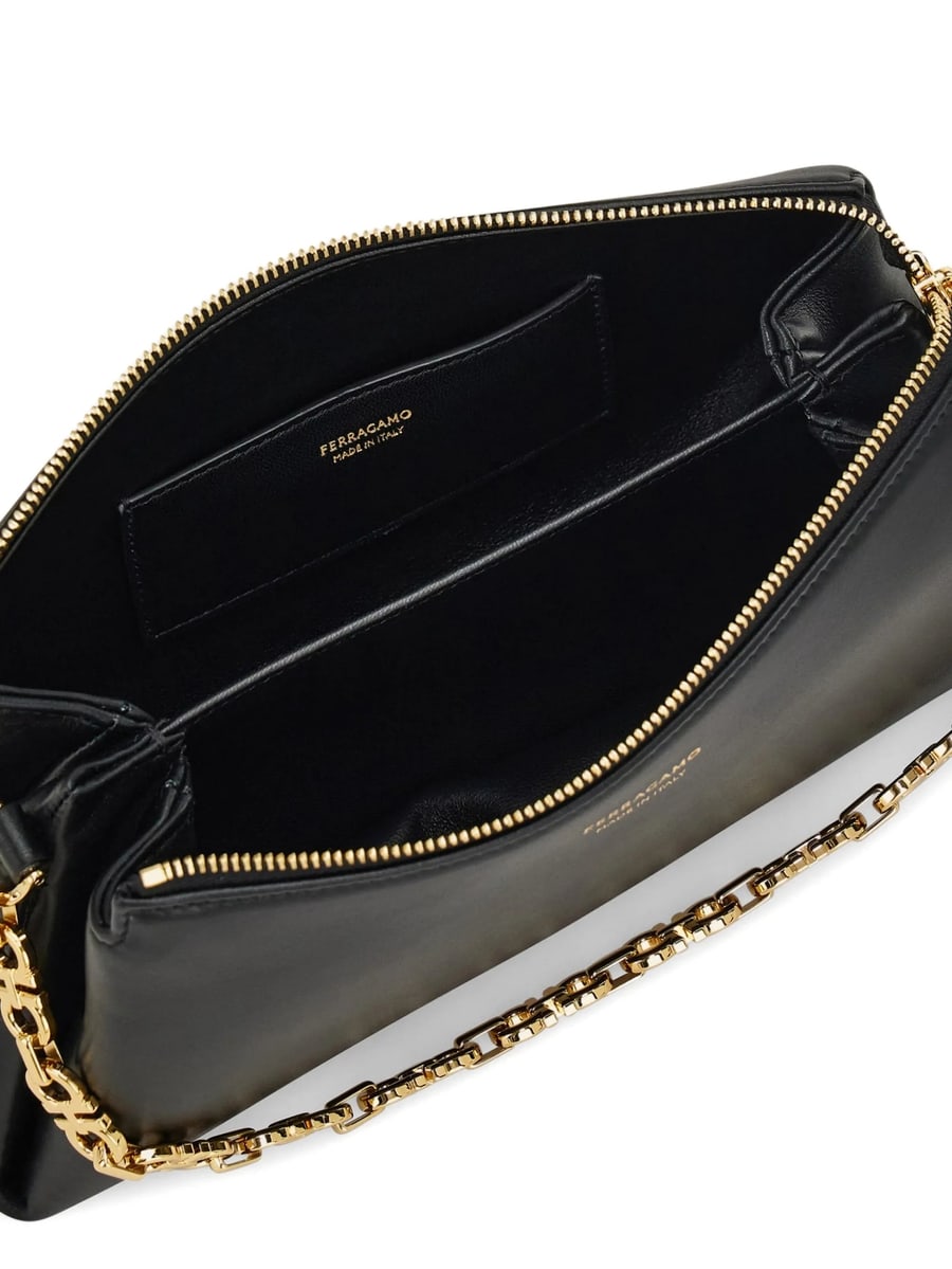 Ferragamo Ferragamo Gancini Chain Mini Bag, view 6