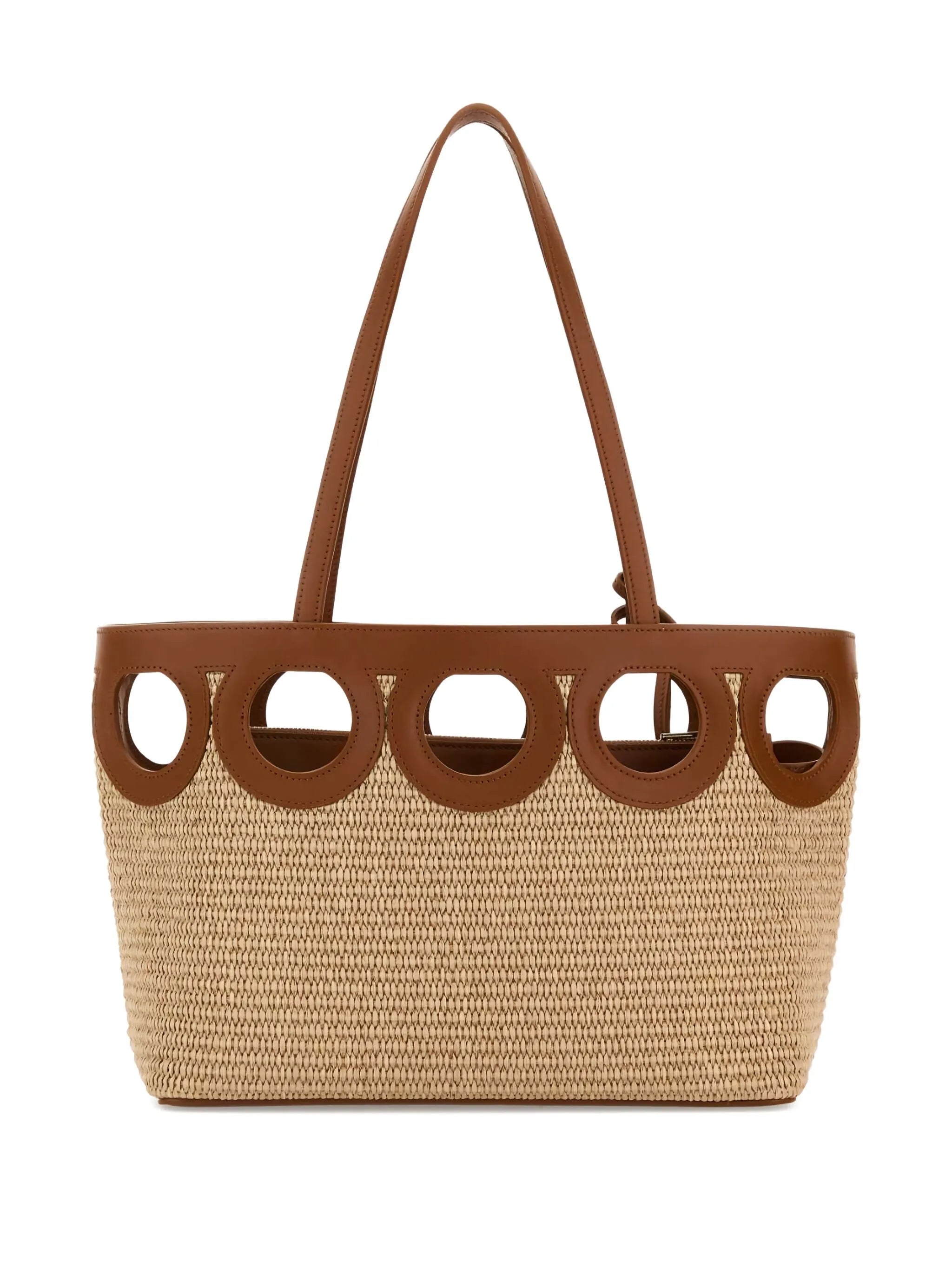 Ferragamo Ferragamo Open-top Cut-out Tote Bag, view 2