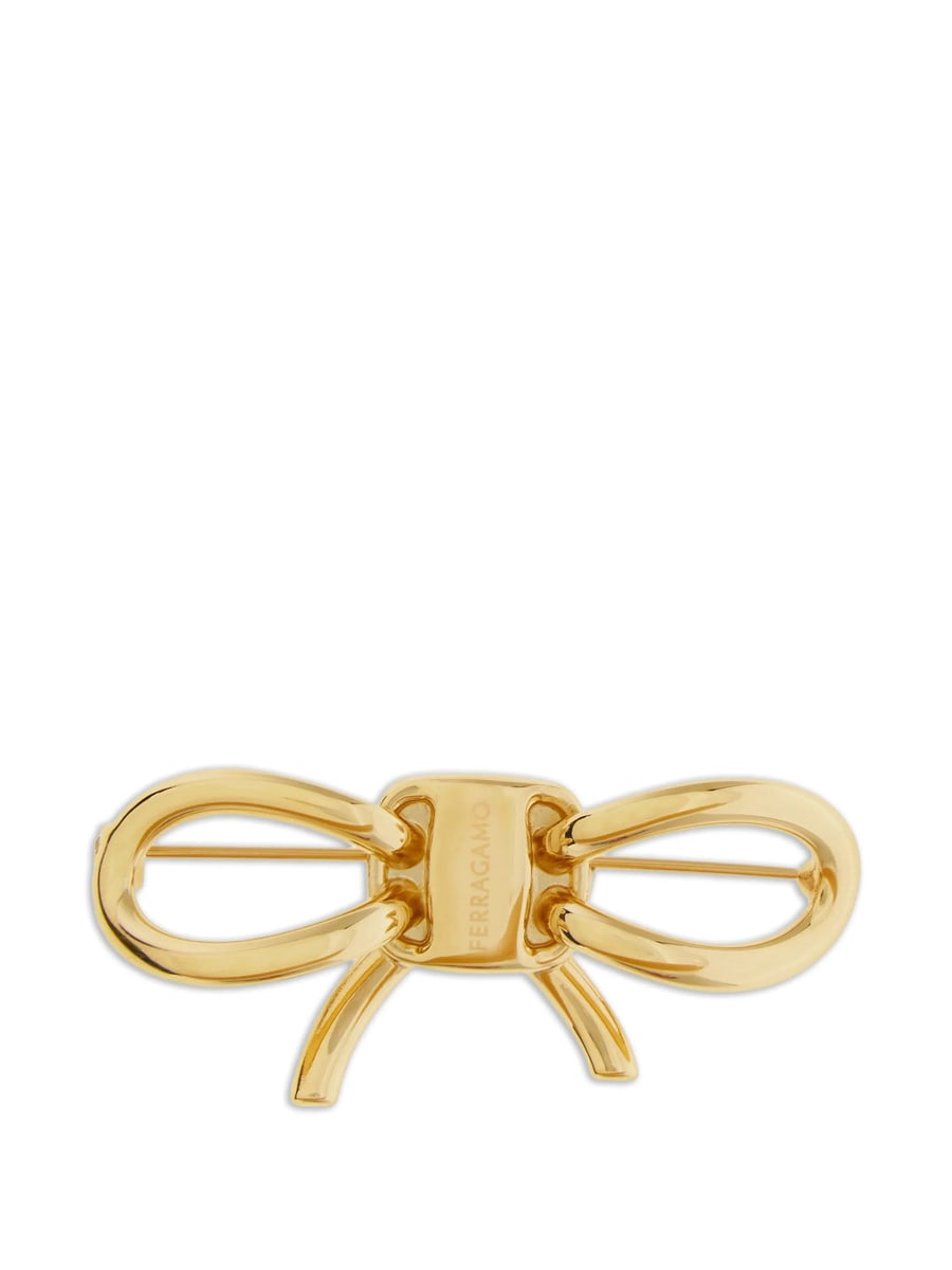 Ferragamo Ferragamo Vara Bow Broach