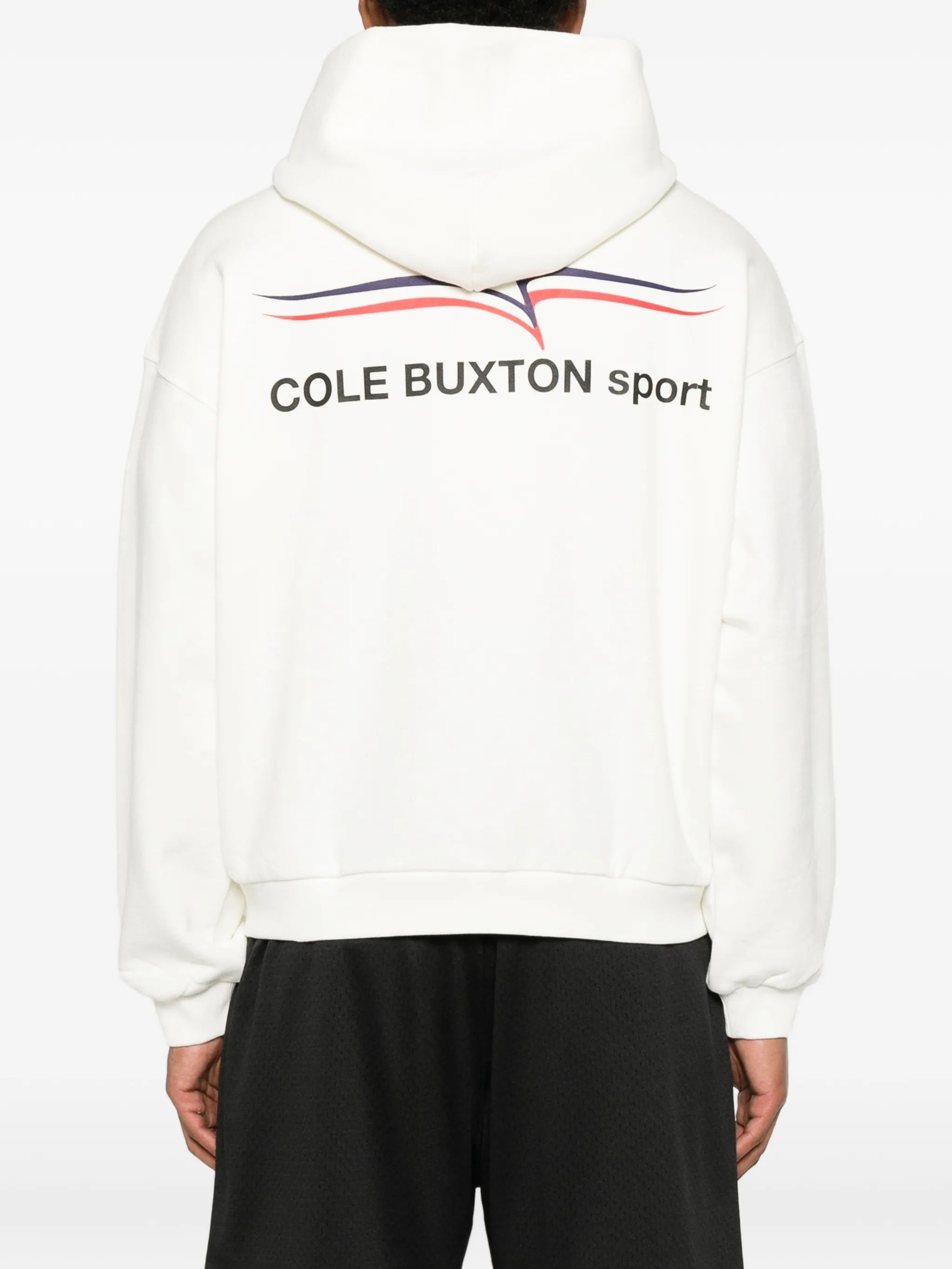Cole Buxton Cole Buxton Logo-print Zip-up Hoodie, view 2
