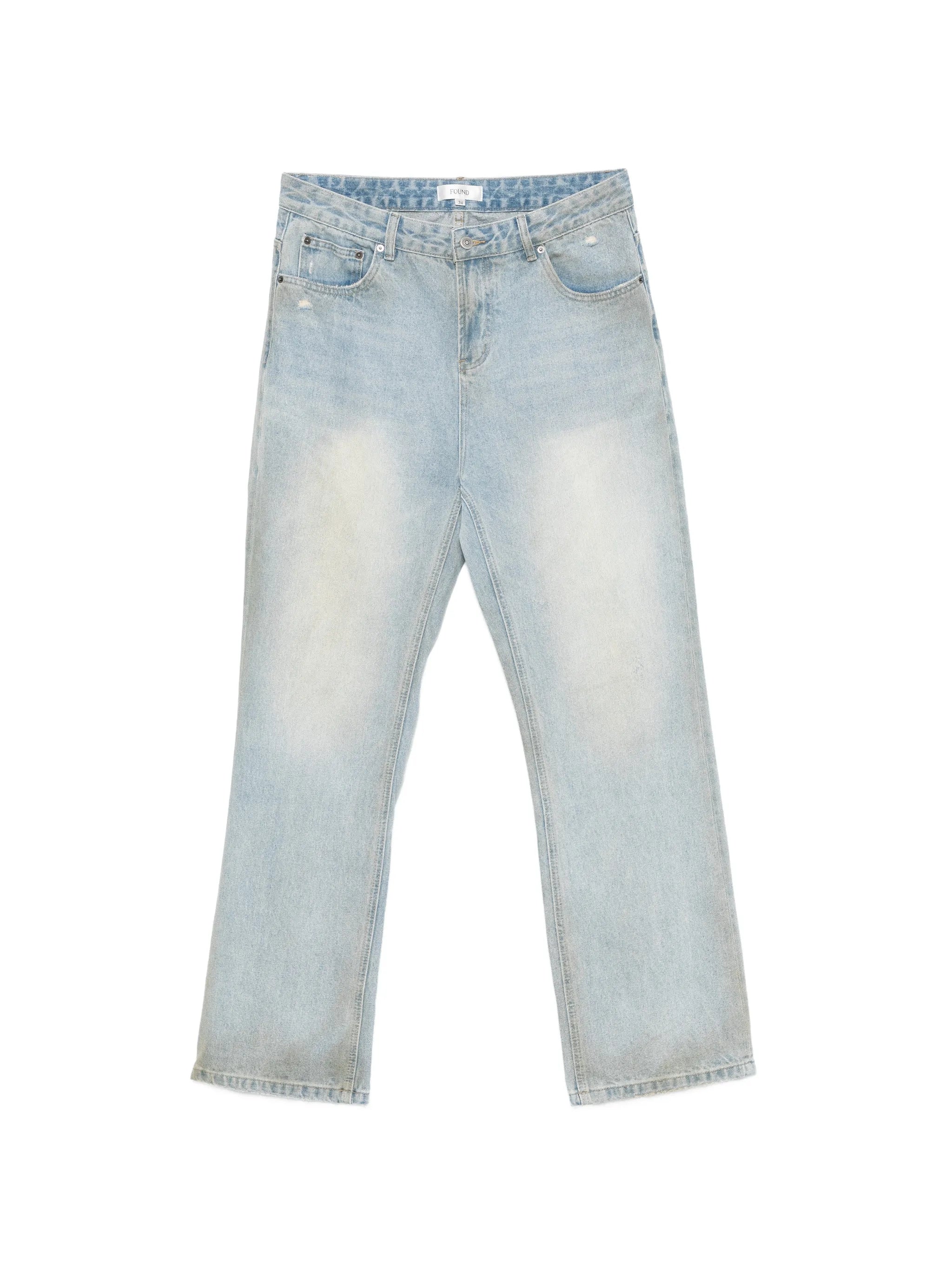 Found Found Distressed-effect Jeans