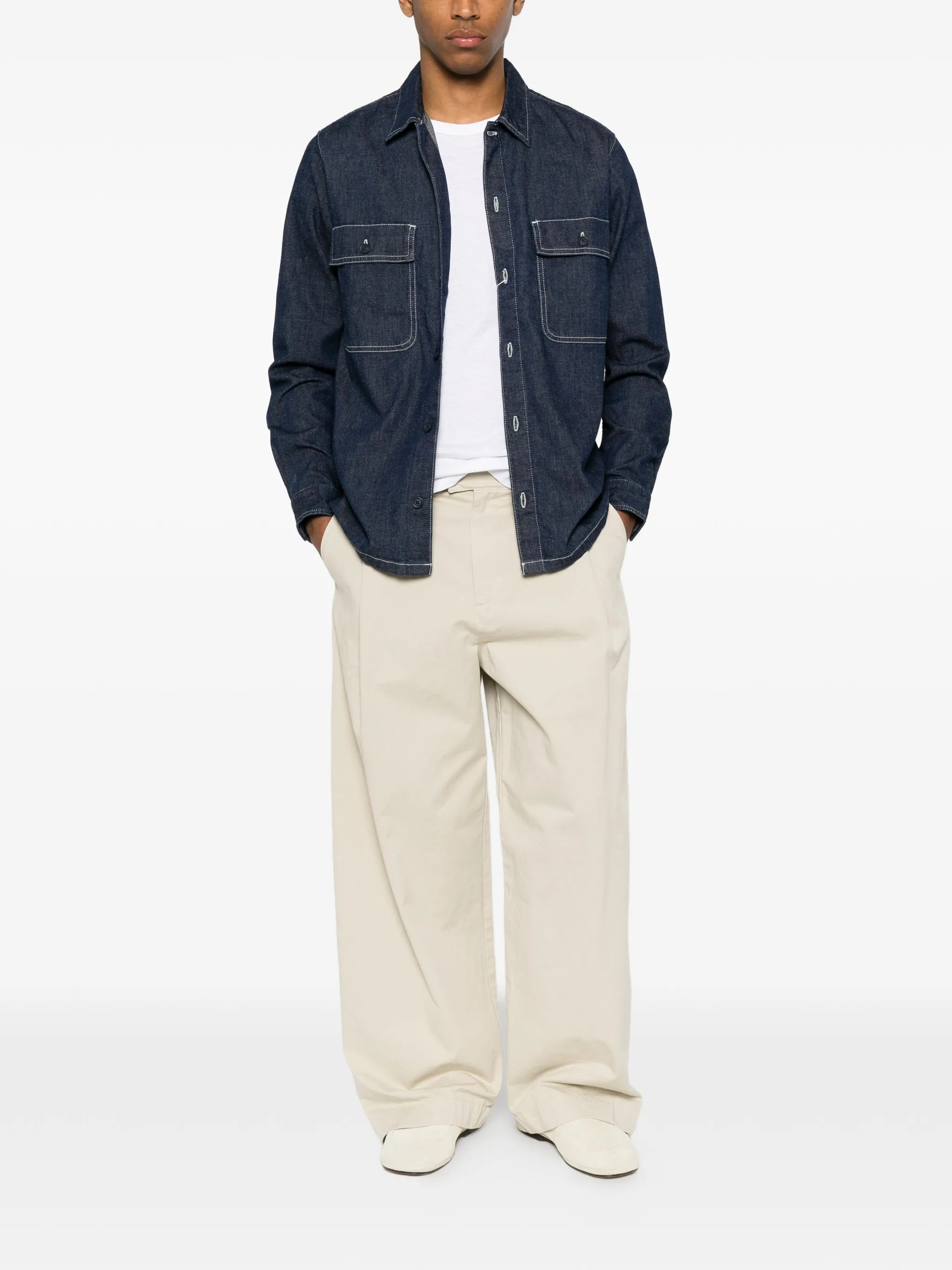 Samsoe Samsoe Samsoe Samsoe Patch-pocket Shirt, view 2