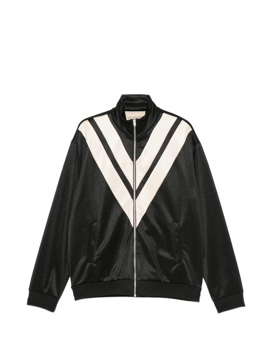 Valentino Valentino V-embellishment Bomber Jacket