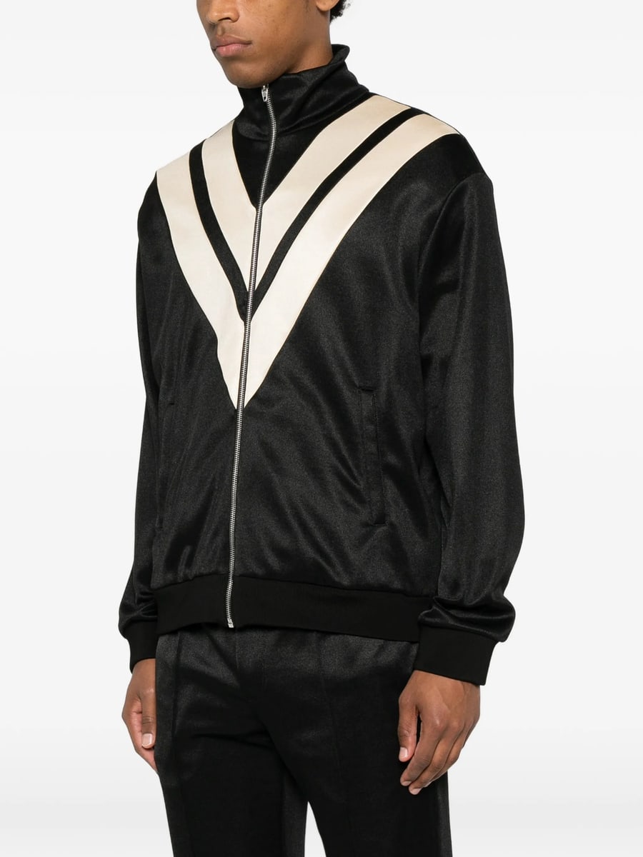 Valentino Valentino V-embellishment Bomber Jacket, view 2
