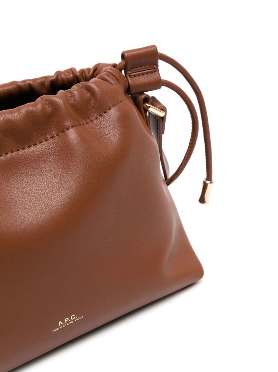 A.P.C. A.p.c. Ninon Drawstring Crossbody Bag, view 5