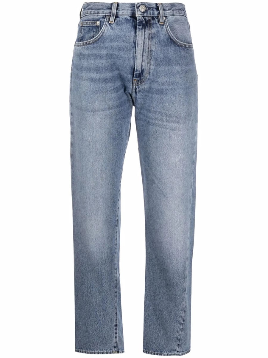 Toteme Toteme Twisted Seam Denim Worn Blue