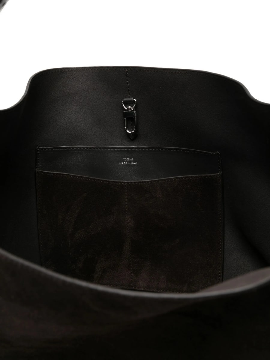 Toteme Toteme Belted Suede Tote Bag, view 3