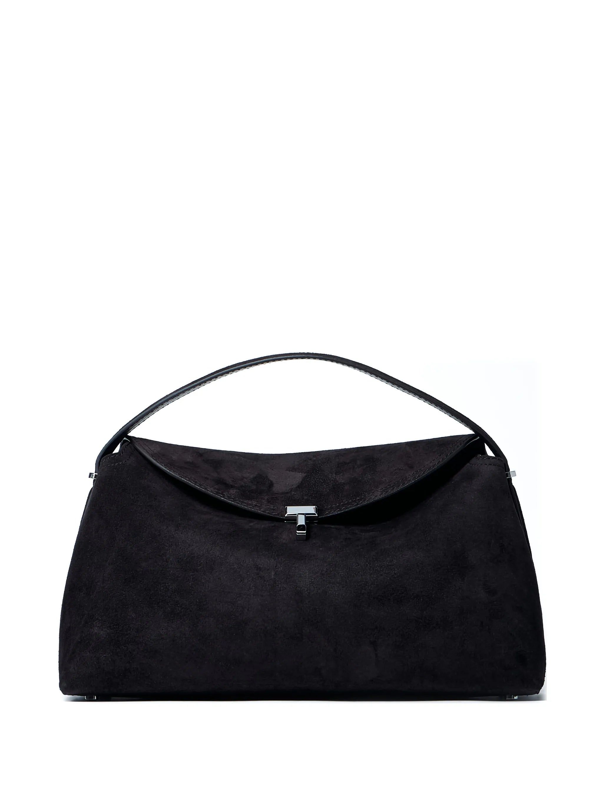 Toteme Toteme T-lock Suede Top Handle Espressoucts/t-lock-top-handle-espresso