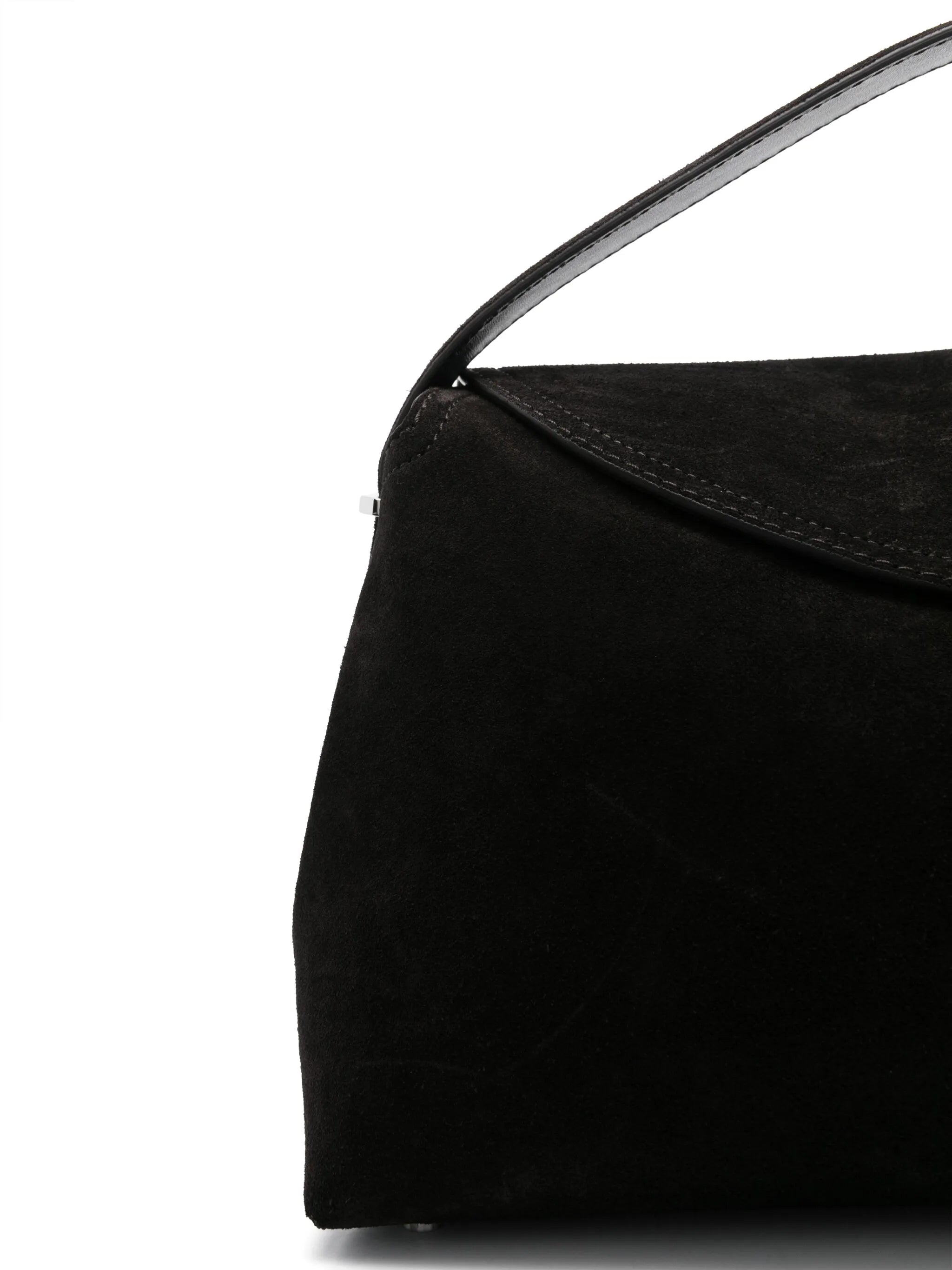 Toteme Toteme T-lock Suede Top Handle Espressoucts/t-lock-top-handle-espresso, view 2