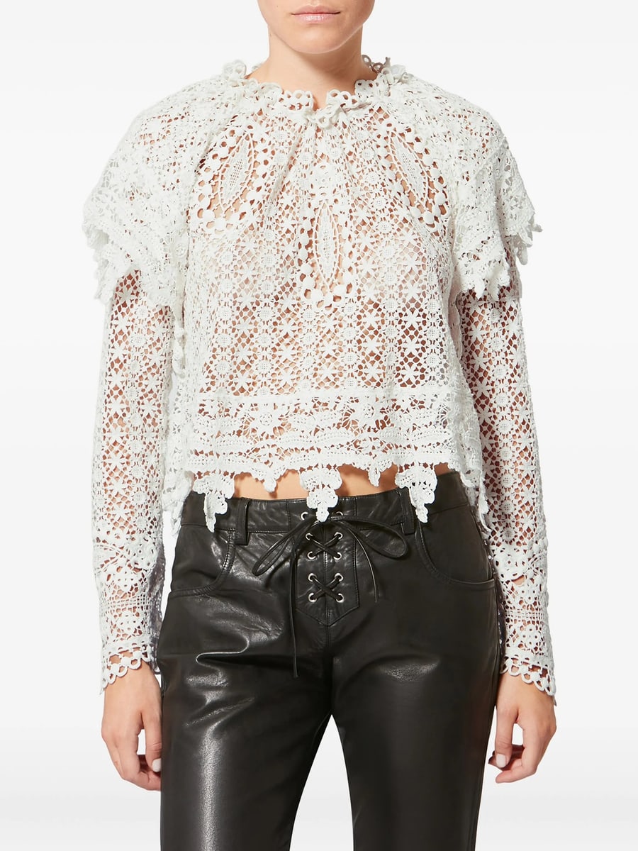 Isabel Marant Isabel Marant Hyliana Top, view 4