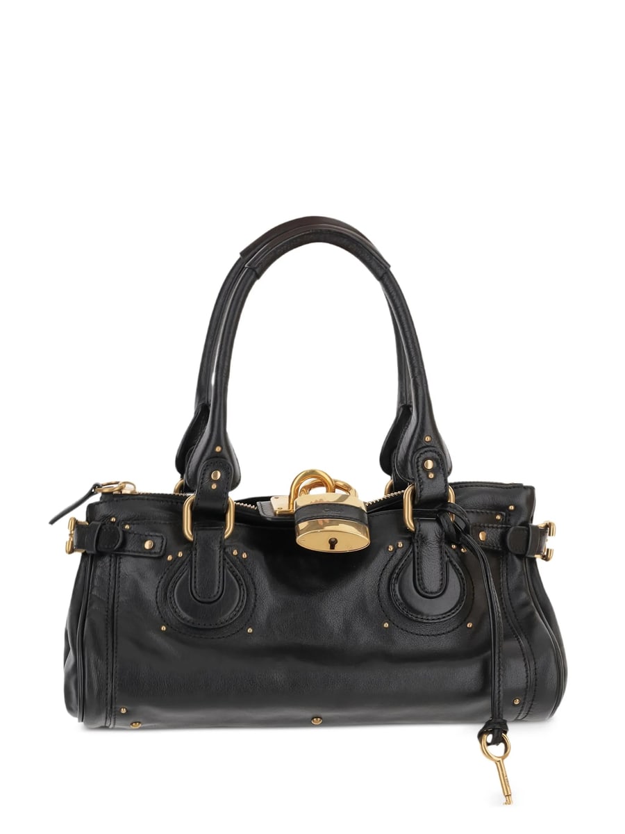 Chloé Chloé Paddington Leather Shoulder Bag