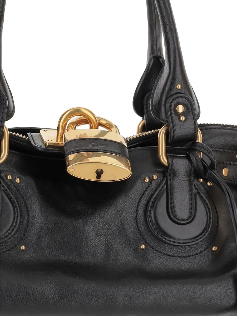 Chloé Chloé Paddington Leather Shoulder Bag, view 2