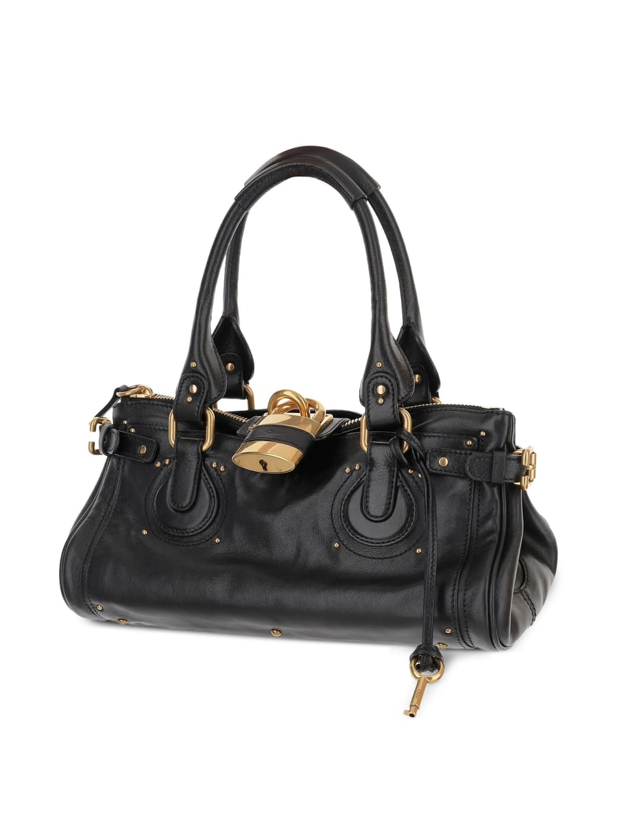 Chloé Chloé Paddington Leather Shoulder Bag, view 4