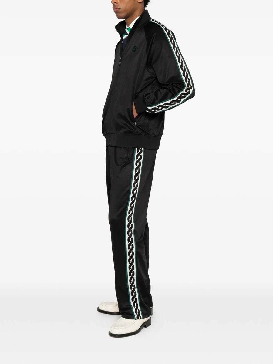 Drole De Monsieur Drole De Monsieur Logo-patch Side-stripe Jacket, view 2