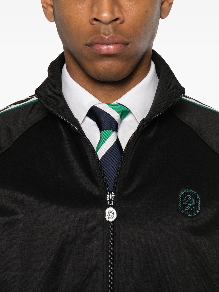 Drole De Monsieur Drole De Monsieur Logo-patch Side-stripe Jacket, view 3