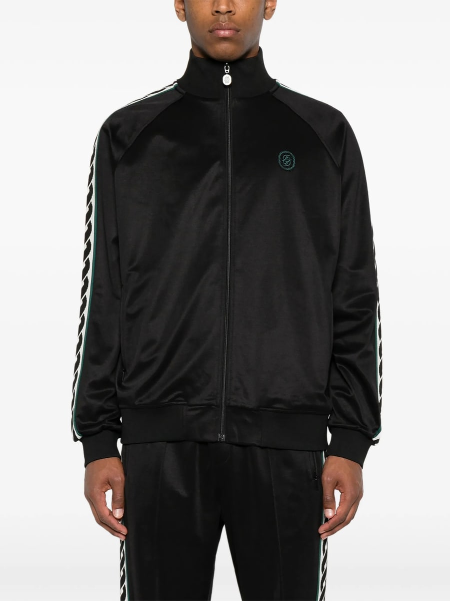 Drole De Monsieur Drole De Monsieur Logo-patch Side-stripe Jacket, view 5