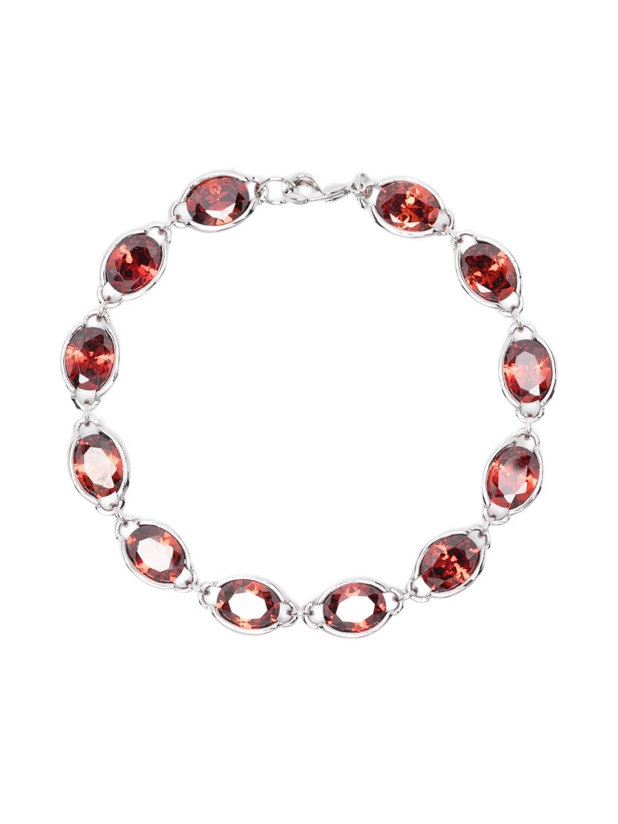 Darkai Darkai Anchor Oval Stone Bracelet