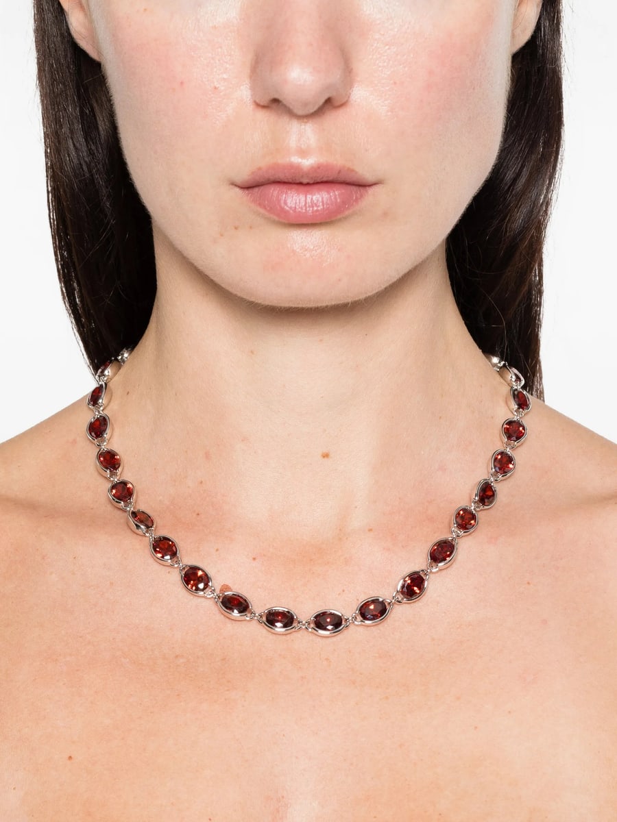 Darkai Darkai Oval-stone Necklace, view 2