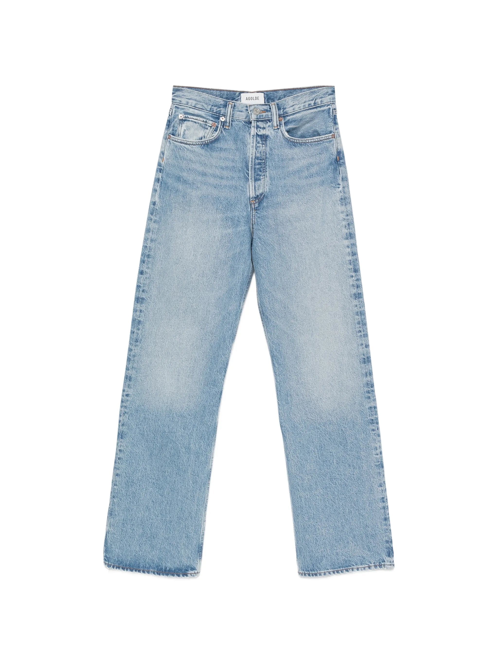Agolde Agolde Faded Wide-leg Jeans