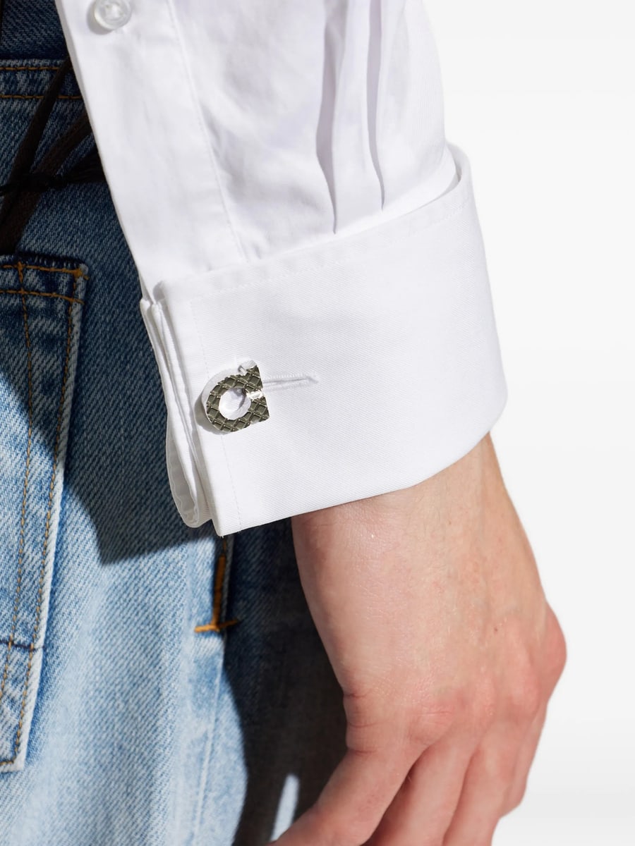 Ferragamo Ferragamo Gancini Cufflinks, view 2