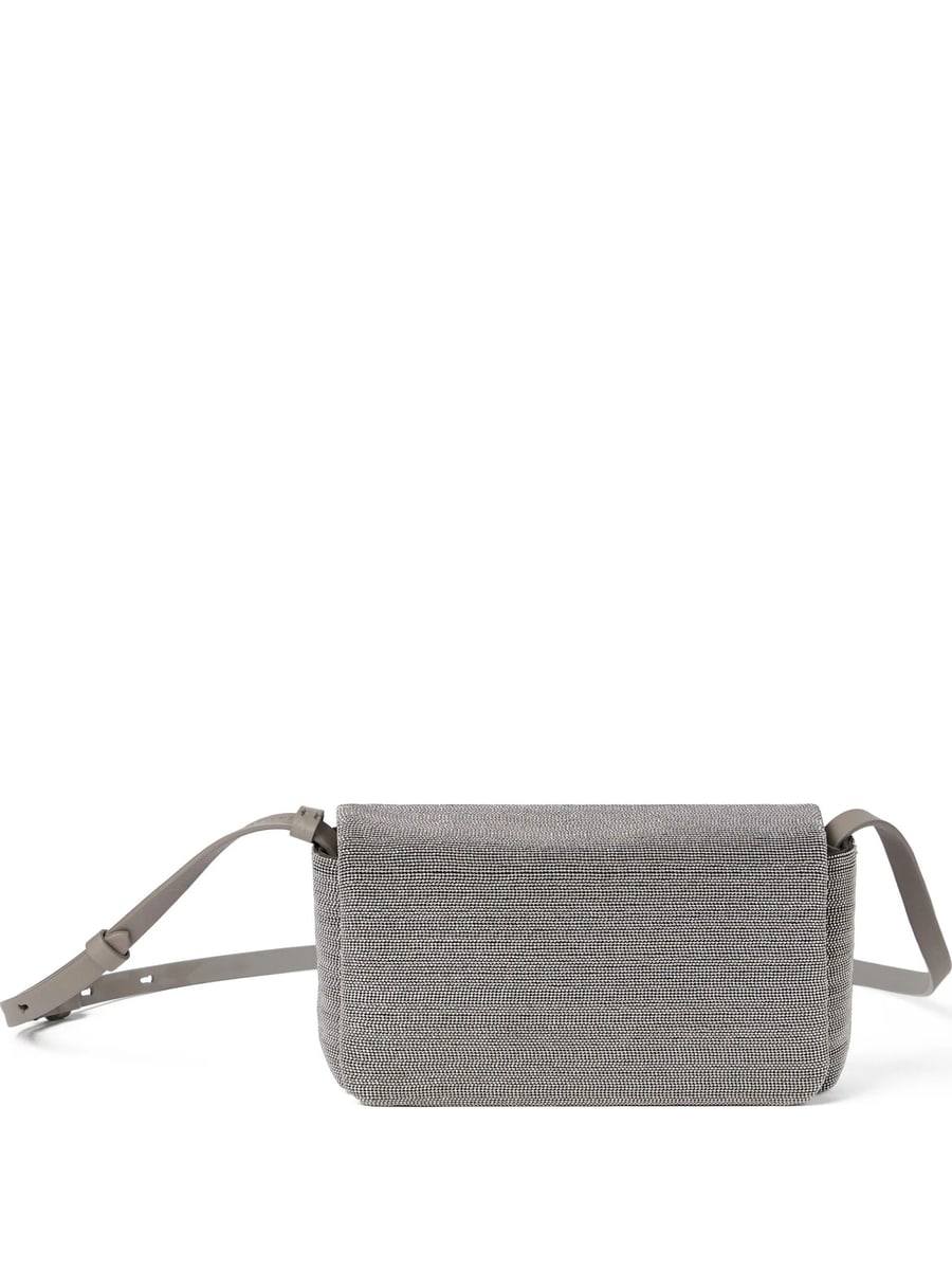 Brunello Cucinelli Brunello Cucinelli Monili-embroidered Crossbody Bag