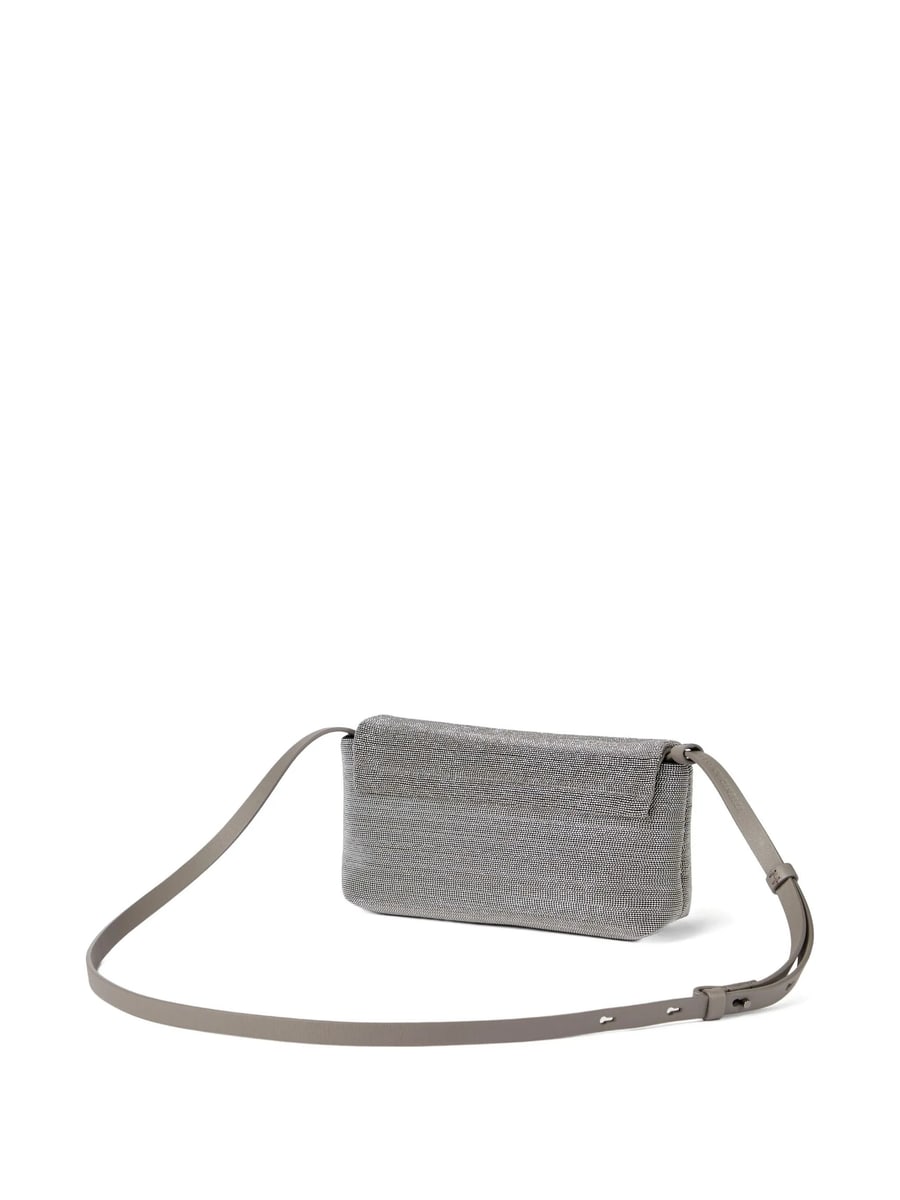 Brunello Cucinelli Brunello Cucinelli Monili-embroidered Crossbody Bag, view 3