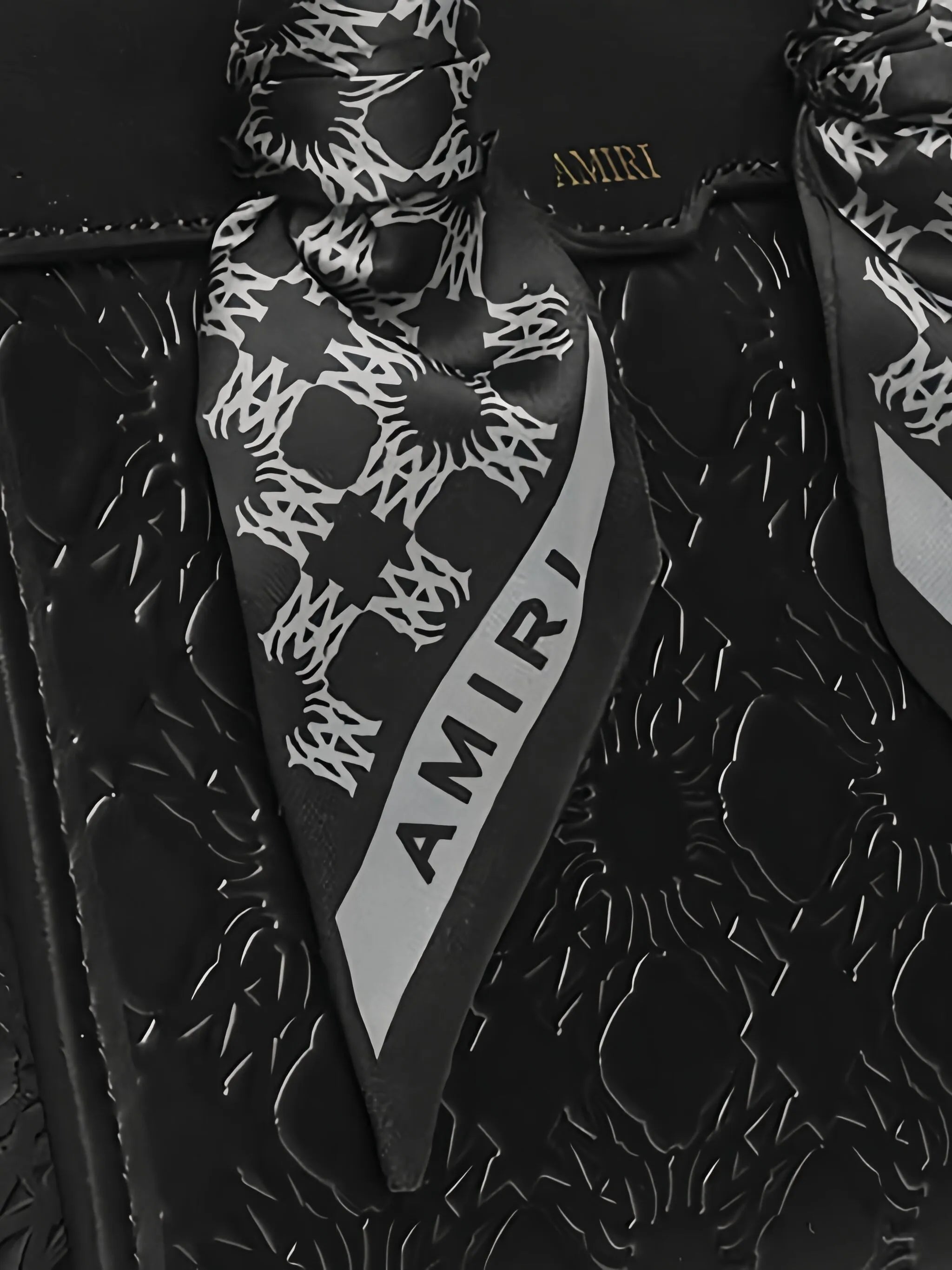 Amiri Amiri Ma Leather Tote Bag, view 2