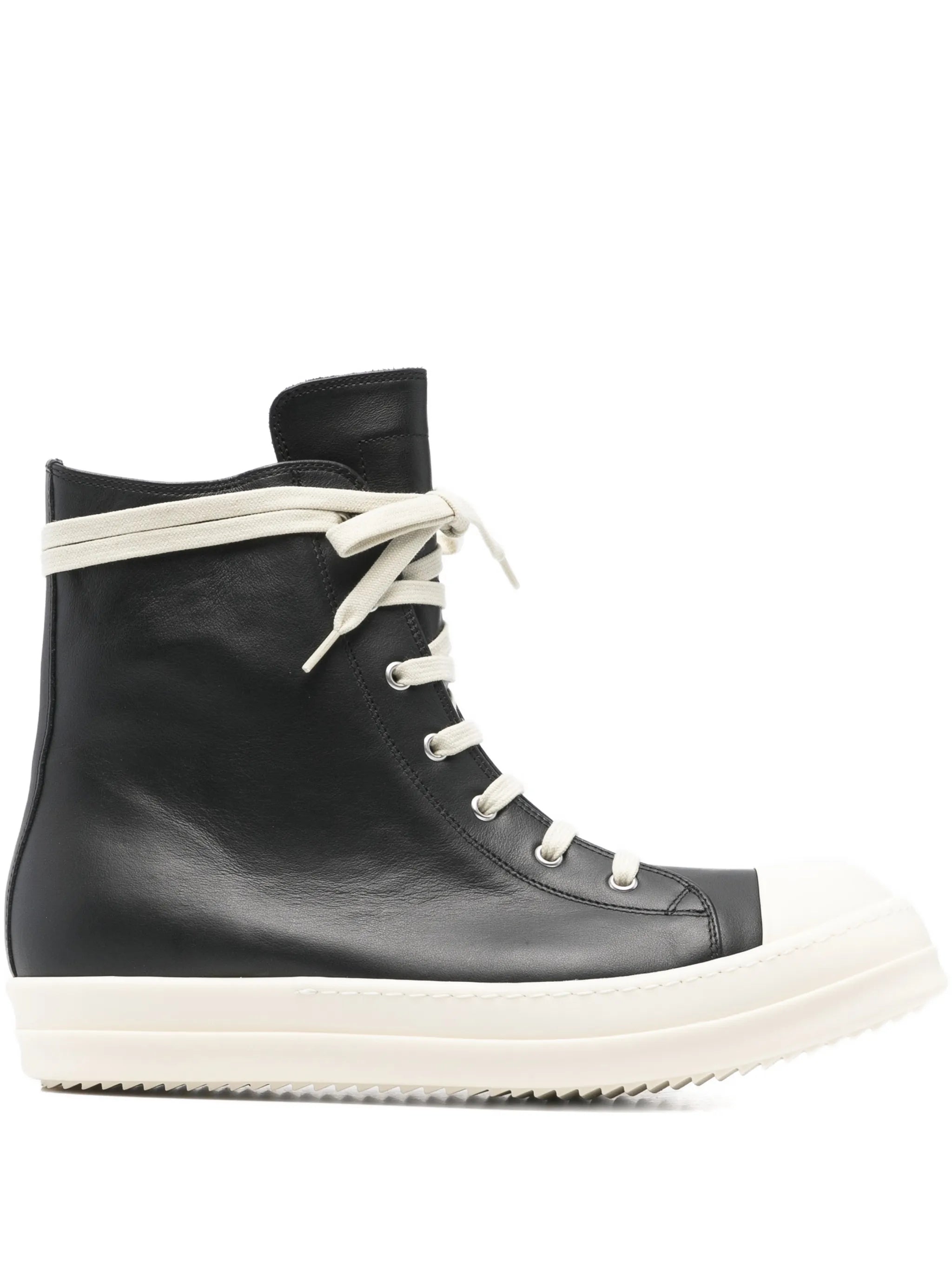 Rick Owens Rick Owens High-top Leather Sneakers