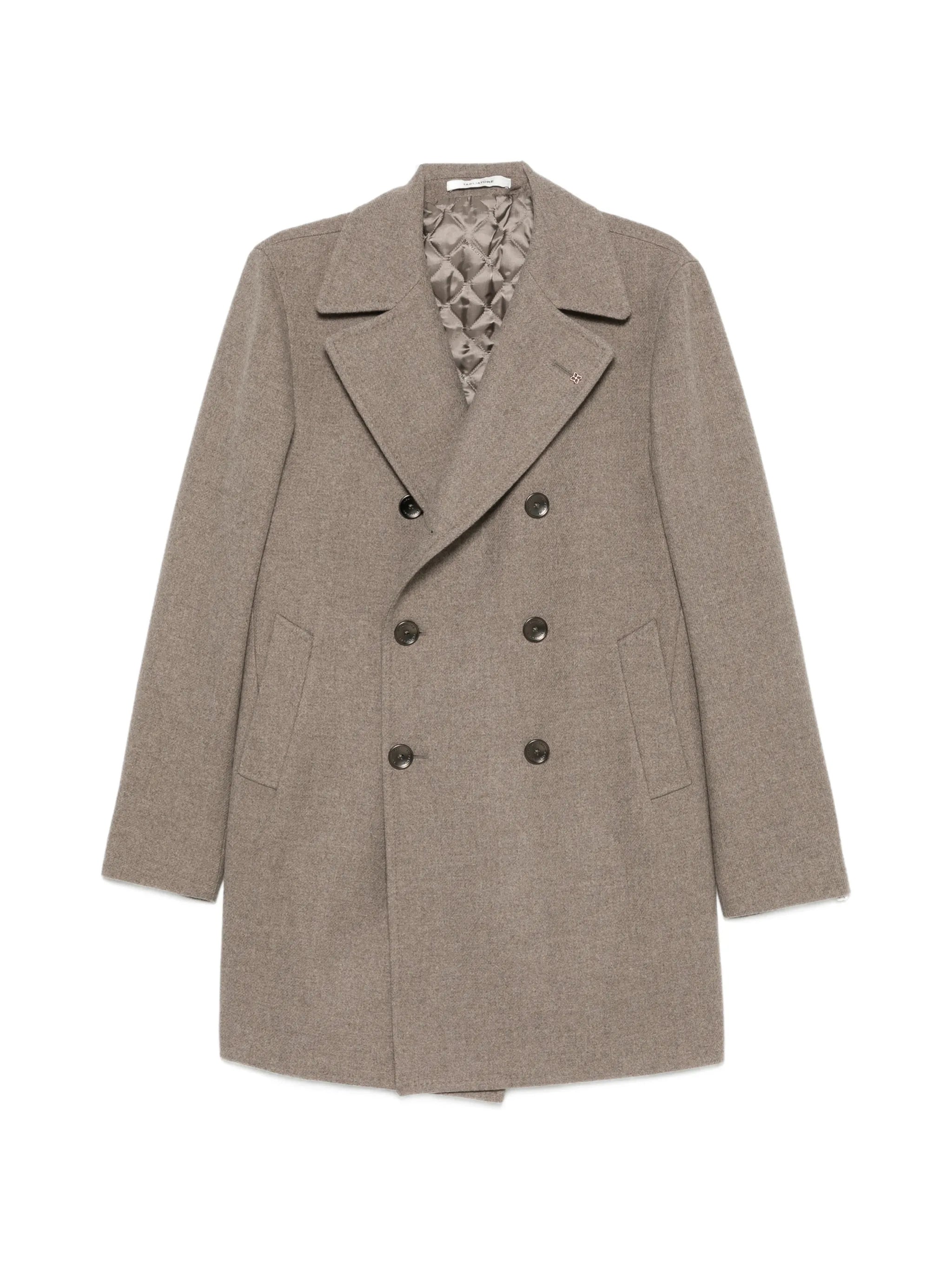 Tagliatore Tagliatore Flap-pocket Double-breasted Coat