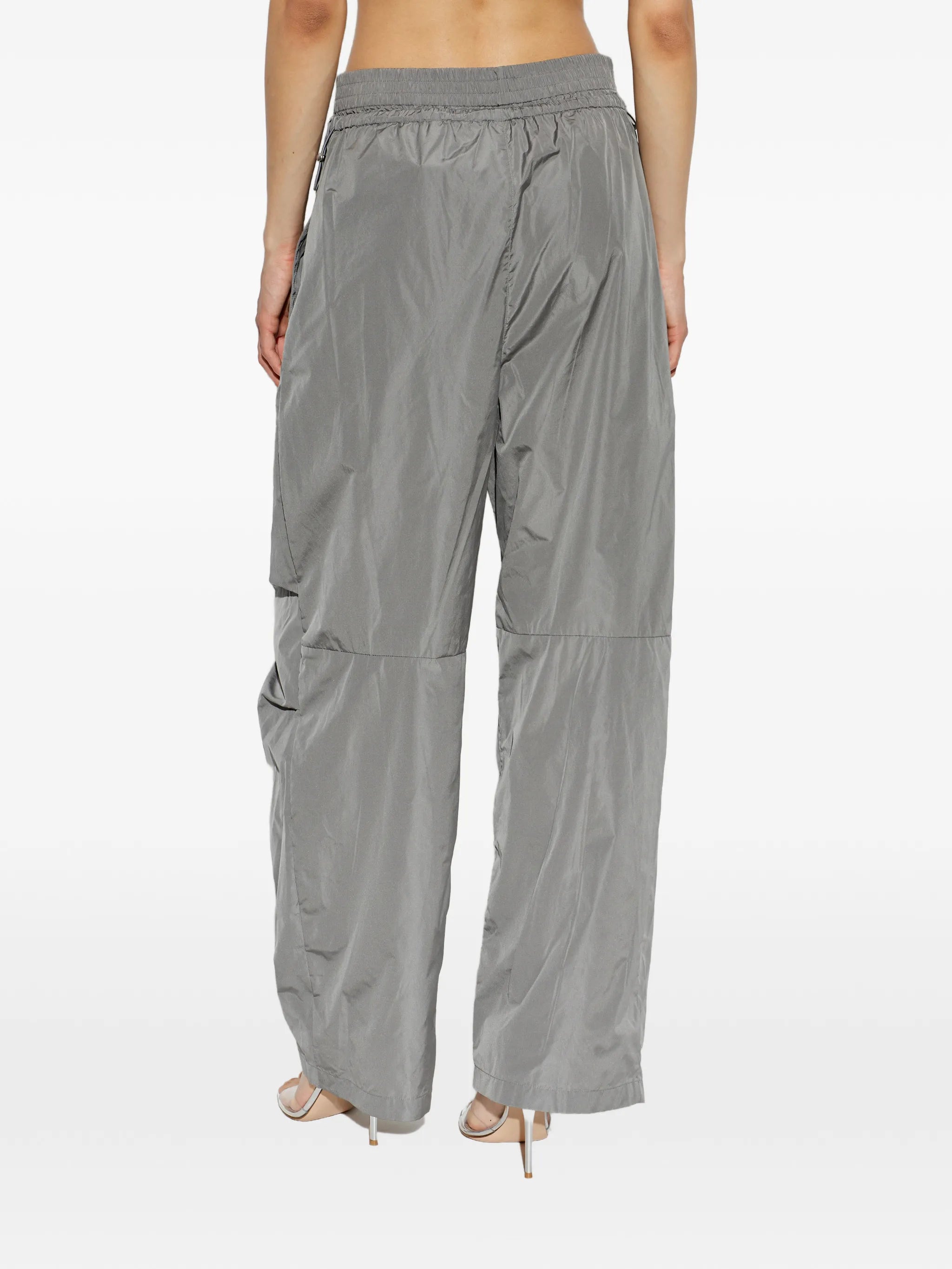Alexander Wang Alexander Wang Boxer Waist Mid-rise Track Pants, view 2