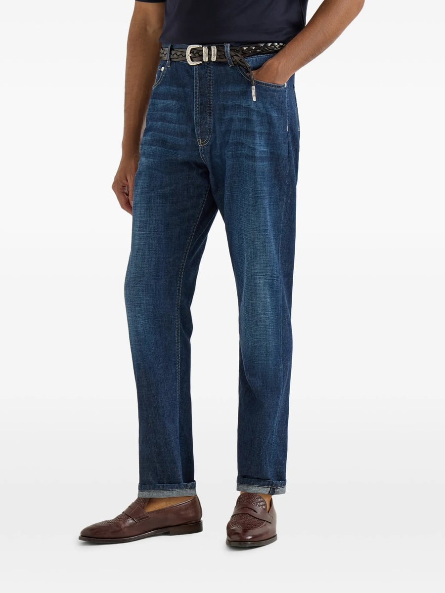 Brunello Cucinelli Brunello Cucinelli Button-closure Jeans, view 3