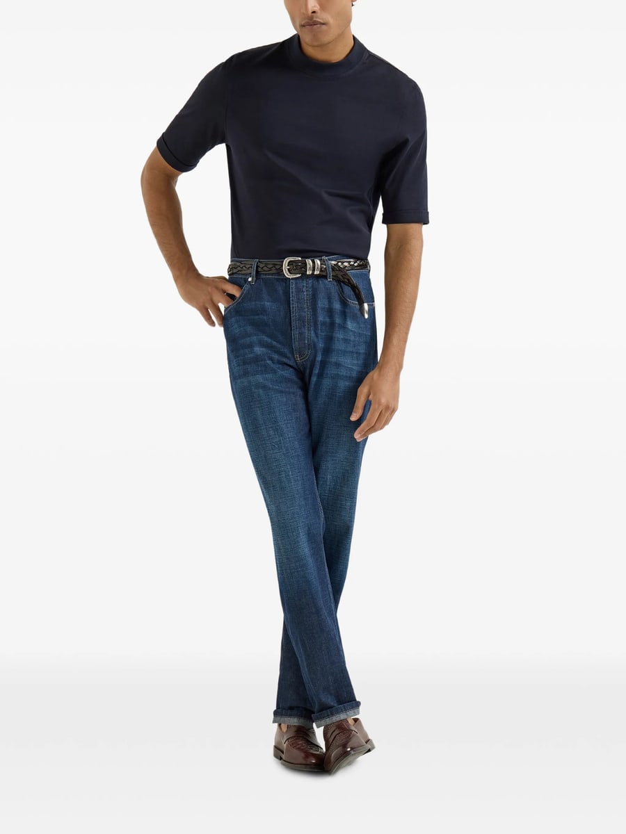 Brunello Cucinelli Brunello Cucinelli Button-closure Jeans, view 4
