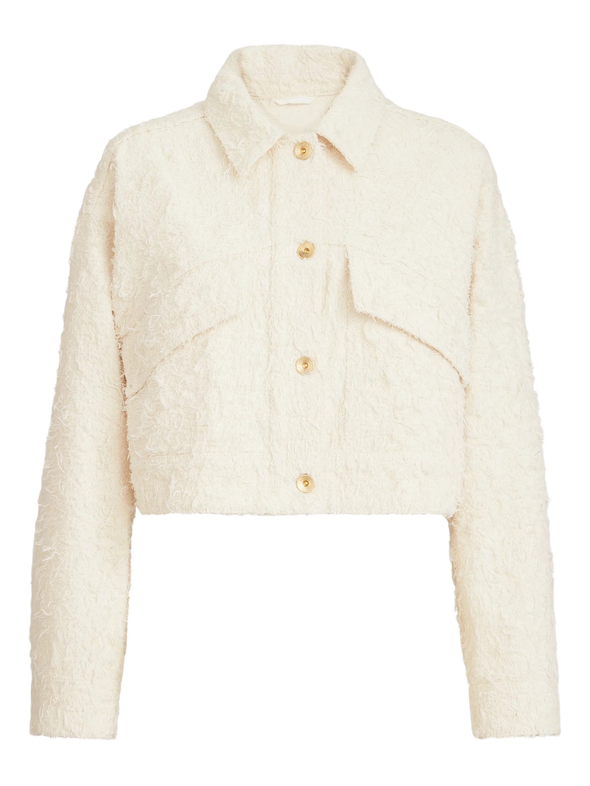 Brunello Cucinelli Brunello Cucinelli Fuzzy-texture Jacket