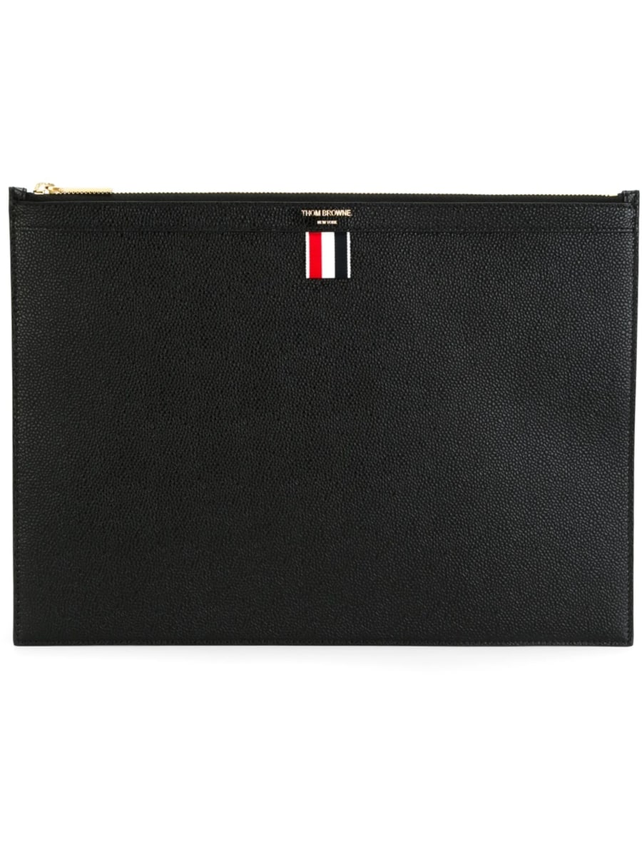 Thom Browne Thom Browne Pebble Grain Medium Document Holder
