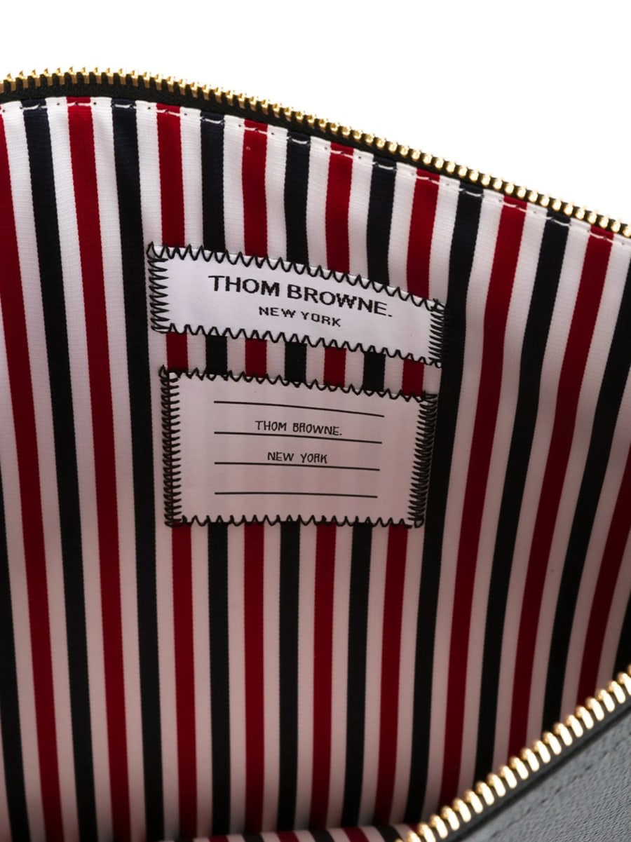 Thom Browne Thom Browne Pebble Grain Medium Document Holder, view 5