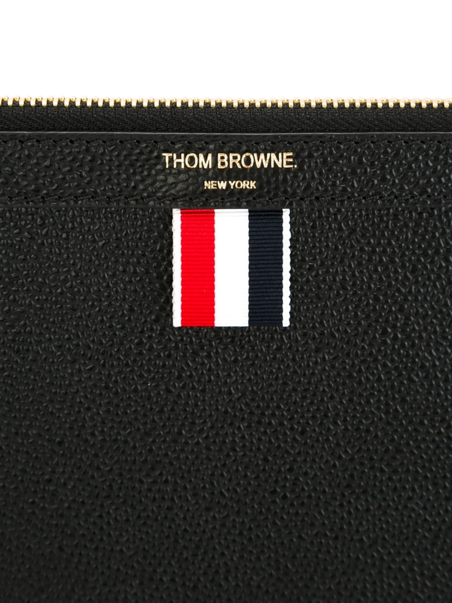 Thom Browne Thom Browne Pebble Grain Medium Document Holder, view 6