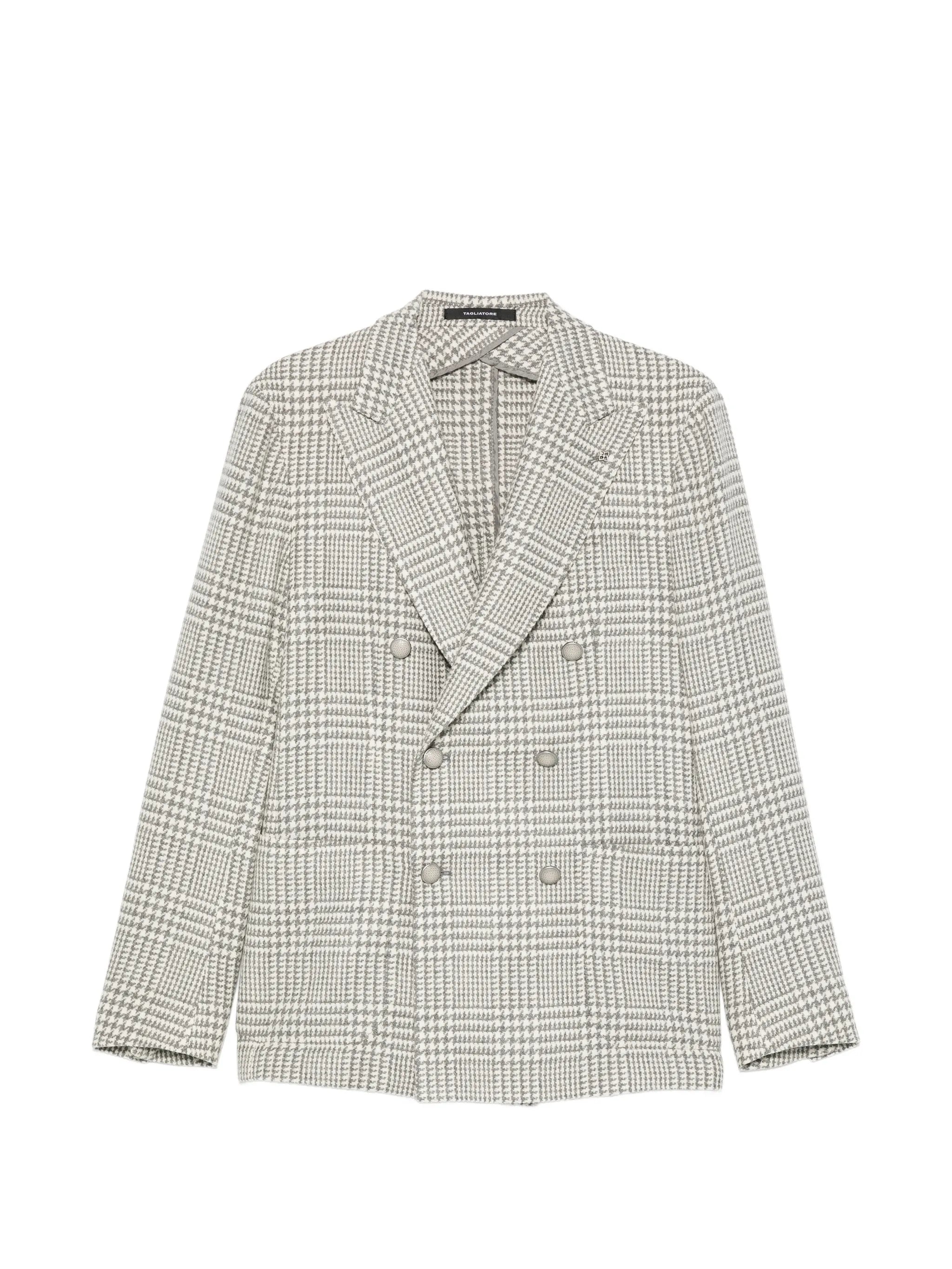 Tagliatore Tagliatore Double-breasted Check-pattern Blazer