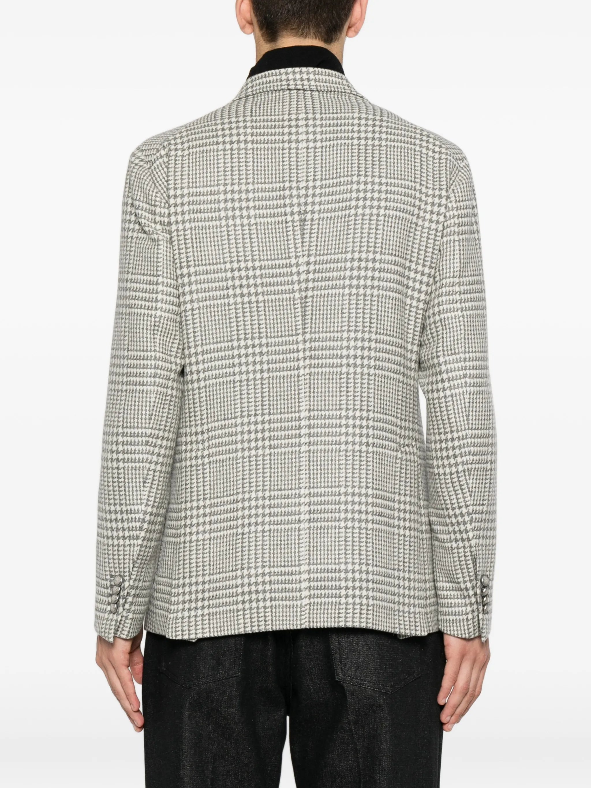 Tagliatore Tagliatore Double-breasted Check-pattern Blazer, view 2