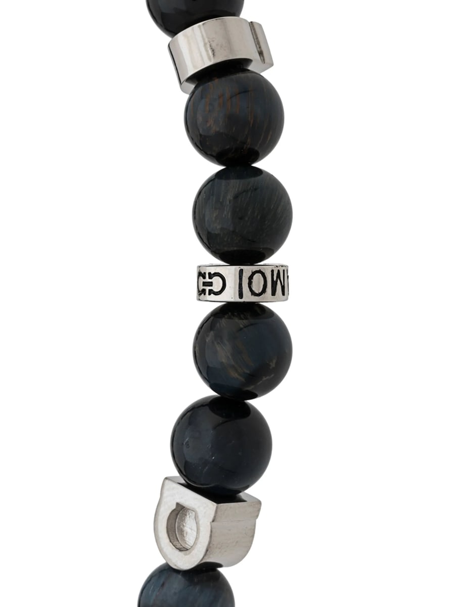 Ferragamo Ferragamo Elasticated Bracelet With Gancini, view 3